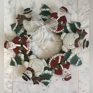 Metal Christmas Wreath